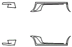 1989 Porsche Singer Rocker Panel Kit