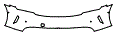 2025 Porsche Taycan Sports Sedan Taycan Bumper Kit - PPF