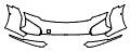 2025 Porsche Taycan  Turbo Bumper Kit - PPF
