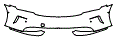 2025 Porsche Taycan Sport Turismo Bumper Kit - PPF