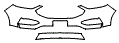 2023 Ford Edge SEL Bumper Kit - PPF