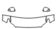 2025 Toyota Tacoma Hood, Fender and Mirror Kit - PPF