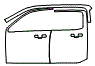 2023 Ford Maverick Door Kit - PPF