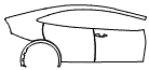 2023 Toyota Prius Prime Plug-in Hybrid Door and Rear Fender Kit - PPF