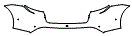 2025 Porsche Taycan  Taycan Rear Bumper Kit - PPF