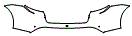 2025 Porsche Taycan Rear Bumper Kit - PPF