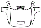 2024 Ford Mustang Full Hood, Fender and Mirror Kit - PPF