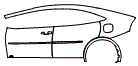 2023 Toyota Prius Door and Rear Fender Kit - PPF