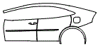 2024 Toyota Prius Prime Plug-in Hybrid Door and Rear Fender Kit - PPF