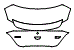2024 Cadillac CT4 Trunk Lid Kit - PPF