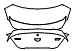 2025 Cadillac CT4 Trunk Lid Kit - PPF