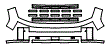 2025 Hyundai Sante Fe (US) Hybrid Limited Bumper Kit - PPF