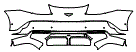2024 Bentley Batur Rear Bumper Kit - PPF
