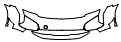 2025 Porsche Taycan Sports Sedan Turbo GT Bumper Kit - PPF
