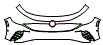2023 Volkswagen ID.4 Pro Bumper Kit - PPF