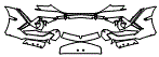 2025 Lamborghini Revuelto Bumper Kit - PPF