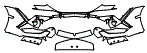 2025 Lamborghini Revuelto Bumper Kit - PPF