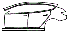 2025 Tesla Model 3 Door and Rear Fender Kit - PPF