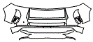 2025 Infiniti QX80 Pure Bumper Kit - PPF