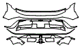 2024 Nissan Z Rear Bumper Kit - PPF