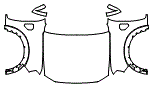 2024 Ford Ranger Full Hood, Fender and Mirror Kit - PPF