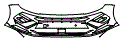 2025 Hyundai Sonata (US)  SEL Bumper Kit - PPF