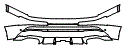 2026 AUDI SQ7 BASE  Rear Bumper Kit