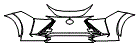 2025 Lexus RZ Bumper Kit - PPF