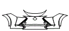 2024 Lexus RZ Bumper Kit - PPF