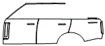 2023 Land Rover Range Rover  Autobiography Door and Rear Fender Kit - PPF