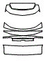 2025 Lamborghini Urus SE Hybrid Trunk Lid Kit