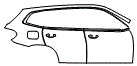 2021 BMW X3 Door and Rear Fender Kit - PPF