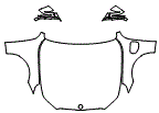 2025 BMW 5 Series Full Hood, Fender and Mirror Kit - PPF