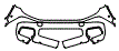 2025 Mercedes Benz G-Class SUV 550 Base Bumper Kit - PPF