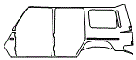 2025 Mercedes Benz G-Class SUV Rear Fender Kit - PPF