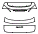 2024 Porsche Cayenne Hatch Kit - PPF