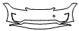 2025 Tesla Model 3 Performance All-Wheel Drive Bumper Kit - PPF