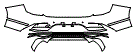 2025 Genesis G80 2.5T ADVANCED AWD Rear Bumper Kit - PPF