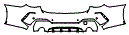 2026 BMW 4 SERIES CONVERTIBLE 430I M SPORT Rear Bumper Kit