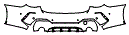 2026 BMW 4 SERIES CONVERTIBLE 430I M SPORT Rear Bumper Kit