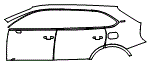 2025 Bentley Bentayga Door and Rear Fender Kit - PPF