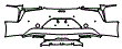 2026 LEXUS LC COUPE INSPIRATION SERIES Rear Bumper Kit