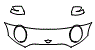 2025 Mini Cooper Convertible Hood and Mirror Kit - PPF