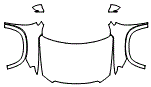 2025 GMC Acadia Denali Full Hood, Fender and Mirror Kit - PPF