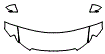 2024 Gmc Acadia  Elevation Hood, Fender and Mirror Kit