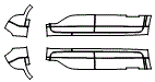 2025 GMC Acadia Denali Rocker Panel Kit - PPF