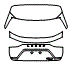 2025 Lexus NX  Base Hatch Kit - PPF