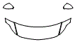 2024 Chevrolet Equinox Ev  1LT Hood, Fender and Mirror Kit