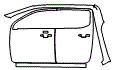 2025 Ford Ranger Door and A-Pillar Kit - PPF