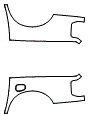 2024 Ford Ranger Lariat Outer Bed Panel Kit - PPF